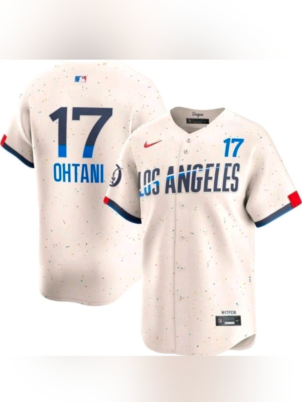 Nike Shohei Ohtani Los Angeles Dodgers 2024 City Connect Limited Jersey Size XL